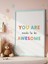 You Are Awesome Dijital Baskı Poster (Çerçevesiz) 1