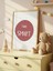 I Am Smart Dijital Baskı Poster Bordo (Çerçevesiz) 5