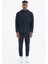 Rex Lacivert Basic Erkek Eşofman Takım - 85232 7