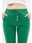 Yeşil Paçası Lastikli Kadın Jogger Eşofman Altı TCR-9151M 9