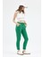 Yeşil Paçası Lastikli Kadın Jogger Eşofman Altı TCR-9151M 11