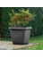 Hisar Kare Saksı 25.5lt Antrasit 4