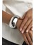 Düz ve Kalın Metal Gümüş Rengi Cuff Bileklik 1