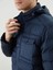 Yeni Sezon Standart Kalıp Dik Yaka Erkek Şişme Mont 3