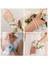 Corsage Wristlet Band 8pcs Bilek Korsage Bilezikler Düğün Partisi Balo Balosu Için Elastik Bilekler Diy Bilek Korsage Inci (Yurt Dışından) 5