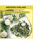 2 Paket Okaliptüs Çelenk Gülü Yeşillik Çelenk Dökme Yapay Ipek Çiçek Okaliptüs Yaprakları Sarmallar (A) (Yurt Dışından) 4
