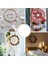 20PCS 4inch Dream Catcher Yüzükler Metal El Sanatları Çember Çelenk Makramı Kreasyonları Dıy El Sanatları Için Yüzükler (Yurt Dışından) 4