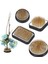 4 Pcs Japon Ikebana Kenzan Kiti Çiçek Aranjmanı Için 2 4 Inç Yuvarlak 1 6in Kare 2 1in x 1 4in Dikdörtgen ve 1 (Yurt Dışından) 3