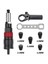 2 4-6 4mm Elektrikli Perçin Somun Adaptörü Otomatik Perçinleme Tırnak Kablosuz Perçinleme Aletleri Anahtar ve Saplı (Yurt Dışından) 5