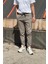 Erkek, Bel ve Paça Lastikli, Hi-Quality, Gabardin Dokuma, Pamuklu, Jogger Pantolon 270-2 3