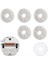 Dreame L20 Ultra Için Silinme Bezleri Aksesuarlar Dreame L10S Ultra Için Temizleyici Yıkanabilir Mikrofiber Islak Mop Pad Aksesuarı (Yurt Dışından) 2