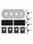 Dream Için 14PCS X40 Ultra /X40 Pro Ultra /S30 Pro Ultra Robot Vakum Değiştirin Parçalar Yan Fırça Filtre Paspas Bezi Tuz Çantası (Yurt Dışından) 1