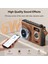 Retro Bluetooth Radyo Hoparlör – Am/fm Çift Mod, 6W Güçlü Ses, 1500 Mah Şarjlı Batarya, Usb/tf Kart/aux Girişli, Taşınabilir Ahşap Tasarım, Vintage Müzik Kutusu 11.6cm Yükseklik | AS26 3