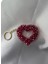 Çanta Charmı Anahtarlık Kalp Çanta Charmı Çanta Aksesuarı Çanta Süsü Uzunluk Sapıyla 9 Cmm 2