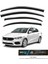 Fiat Egea 2015 ve Sonrası Kromlu Cam Rüzgarlığı Takım 4’lü Takım Rüzgar Kesici, Yağmur Önleyici 1