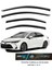 Toyota Corolla 2019-2025 Kromlu Cam Rüzgarlığı Takım 4’lü Takım Rüzgar Kesici, Yağmur Önleyici 1