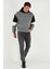 Pamuklu Relaxed Fit Kapüşonlu Içi Tüylü Yumuşak Şardonlu Sweat Erkek Sweat 5905299 8