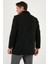 Slim Fit Apaş Yaka Astarlı Kaşe Kaban Erkek Kaban 584K1217 14
