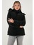 Kapitoneli Slim Fit Çıkarılabilir Kapüşonlu Mont Bayan Mont 497MARA 12