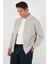 Pamuklu Relaxed Fit Dik Yaka Fermuarlı Hırka Erkek Hırka 5901075 7
