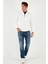 Pamuklu Relaxed Fit Yarım Fermuarlı Dik Yaka Sweat Erkek Sweat 5901232 9