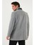 Slim Fit Düğmeli Dik Yaka Kaşe Kaban Erkek Kaban 5840099 11