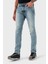 Streç Pamuklu Slim Fit Düşük Bel Dar Paça Jeans Erkek Kot Pantolon EM000121 AF17485 MB002 6