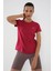 Viva Kırmızı Basic Kısa Kol Standart Kalıp O Yaka Kadın T-Shirt - 97144 4