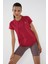 Viva Kırmızı Basic Kısa Kol Standart Kalıp O Yaka Kadın T-Shirt - 97144 5