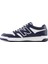 BB480 Leather Mens Sneaker Navy Hakiki Deri Unisex Günlük Spor Ayakkabı Lacivert 2
