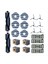 22PCS Eufy X10 Pro Omni Robot Vakumları Için Yedek Aksesuarlar Temizleyici Ana Yan Fırça Filtre Mop Bez Toz Çanta (Yurt Dışından) 5