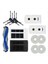 Ecovacs Için 17 Pcs Deebot X2S Robotik Vakumlar Temizleyici Ana Yan Fırça Hepa Filtre Mop Kumaşları Toz Çantası Yedek Parçaları Değiştirin (Yurt Dışından) 1