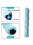 4pcs Ilife Shinebot W400 W450 W455 Zemin Yıkama Robot Fırçası Yedek Parçalar Değiştirme (Yurt Dışından) 4