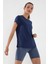 İndigo Basic Kısa Kol Standart Kalıp O Yaka Kadın T-Shirt - 97144 1