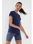 İndigo Basic Kısa Kol Standart Kalıp O Yaka Kadın T-Shirt - 97144 2
