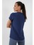 İndigo Basic Kısa Kol Standart Kalıp O Yaka Kadın T-Shirt - 97144 4