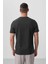 Antrasit Basic Kısa Kol Standart Kalıp V Yaka Erkek T-Shirt - 87912 5
