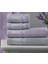 Dory Best Set Hamam Takımı Lila-Gri 1130 1
