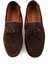Kahve Hakiki Deri Erkek Loafer Ayakkabı E01547070102 4