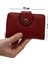 Bozuk Para Gözlü Bol Kartlıklı Kırmızı Mini Kadın Cüzdanı 1