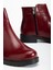 165-204 Bordo Yanki Günlük Kadın Bot 5