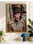 Atatürk Kalpaklı Portre Dijital Baskı Poster V3 (Çerçevesiz) 2