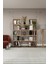 Asratrend Dk-02 Dekoratif Modern Kitaplık – Duvar/köşe Modüler Şık Tasarım, Salon & Ofis Kitaplığı 1