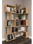Asratrend Dk-02 Dekoratif Modern Kitaplık – Duvar/köşe Modüler Şık Tasarım, Salon & Ofis Kitaplığı 2