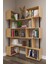 Asratrend Dk-02 Dekoratif Modern Kitaplık – Duvar/köşe Modüler Şık Tasarım, Salon & Ofis Kitaplığı 3