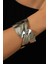 Yaprak Temalı Metal Kalın Cuff Bileklik 5