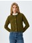 Uzun Kollu Düğmeli Cepli Bisiklet Yaka Hırka 3