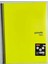 A4 40 Yaprak Kareli Pp Kapak Spiralli Defter Neon Sarı 1
