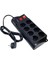 Termal Akım Korumalı Anahtarlı 8li Priz 2mt 8li 3xusb 16A 4000W 2