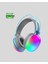 Techmrt Type-C Şarjlı Rgb Işıklı Bluetooth Kulaklığı 5